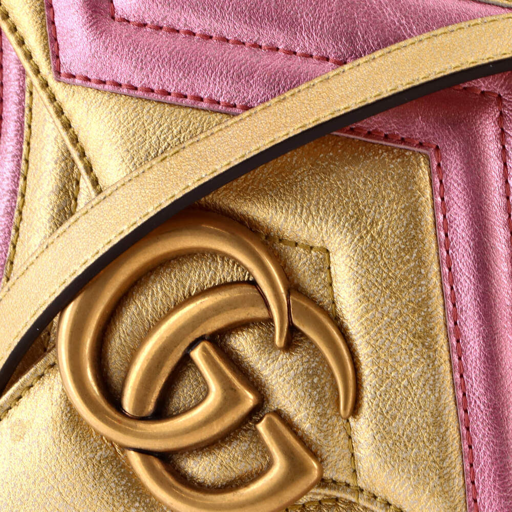 Gucci Gg Marmont Flap Bag Matelasse #224140G16B - Picture 7 of 8